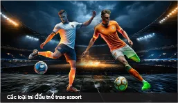 Các loại thi đấu thể thao esport